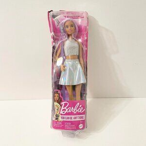 Barbie Careers Pop Star You Can Be Anything Doll Purple Hair Damaged Box